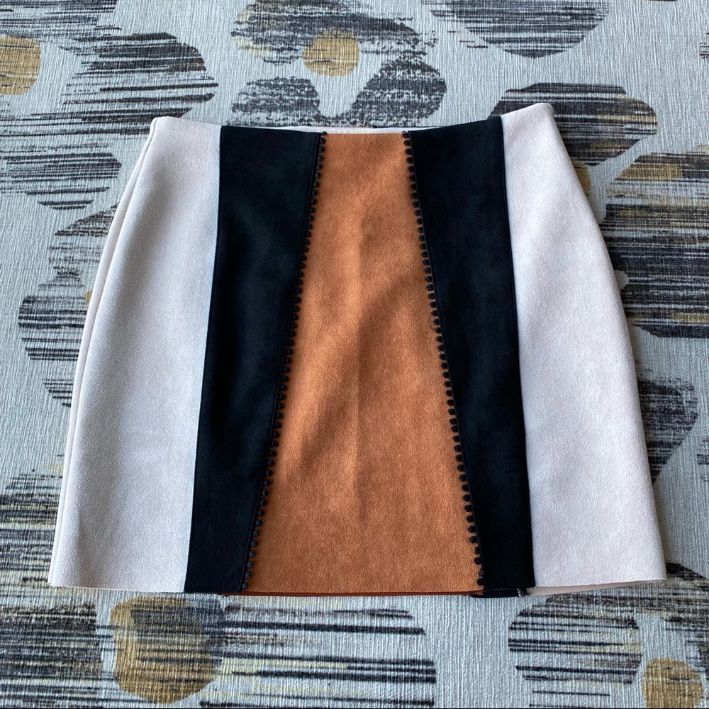 Suede Skirt